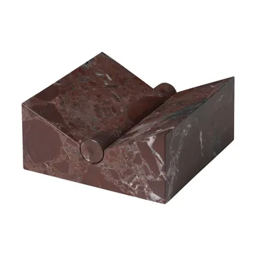 Tvara bogstøtte - Rosso levanto, 22x22 cm - Ferm Living