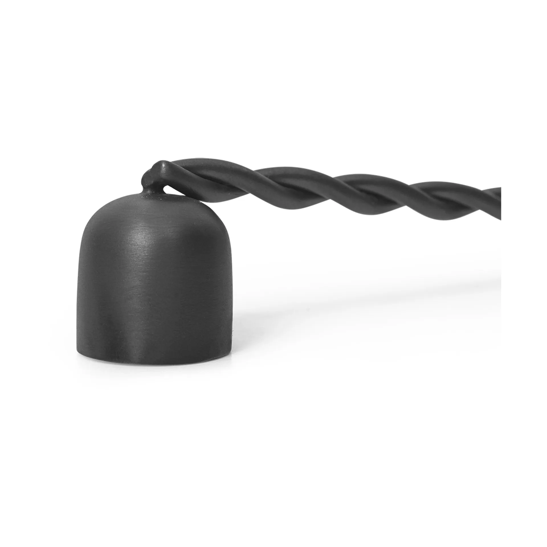 Twist lyseslukker, Black brass Ferm Living