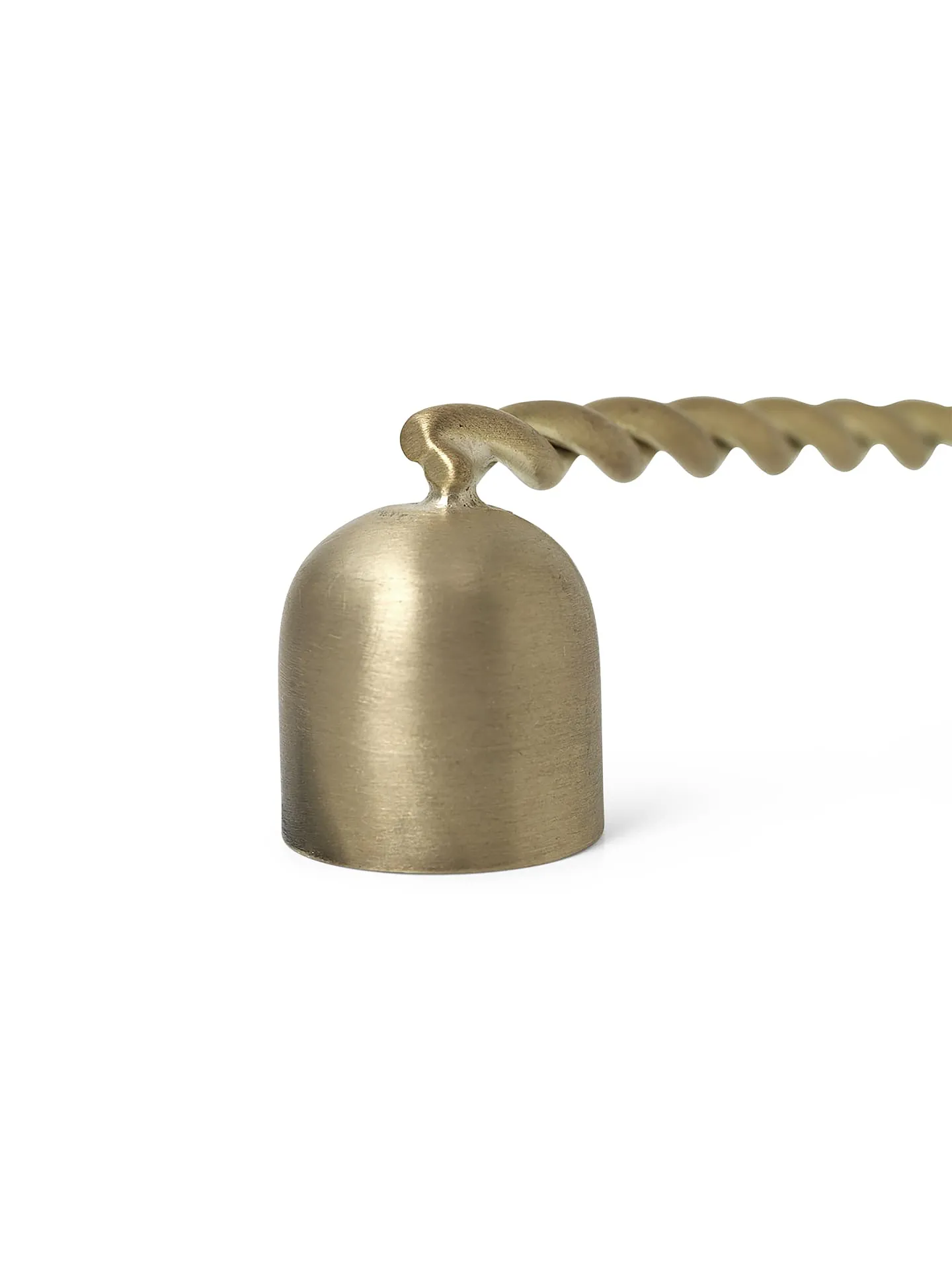 Twist lyseslukker, Brass Ferm Living