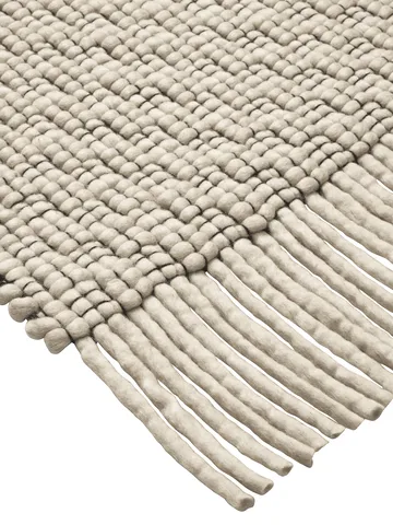 Udo tæppe - Off-white-black, 80x200 cm - Ferm Living