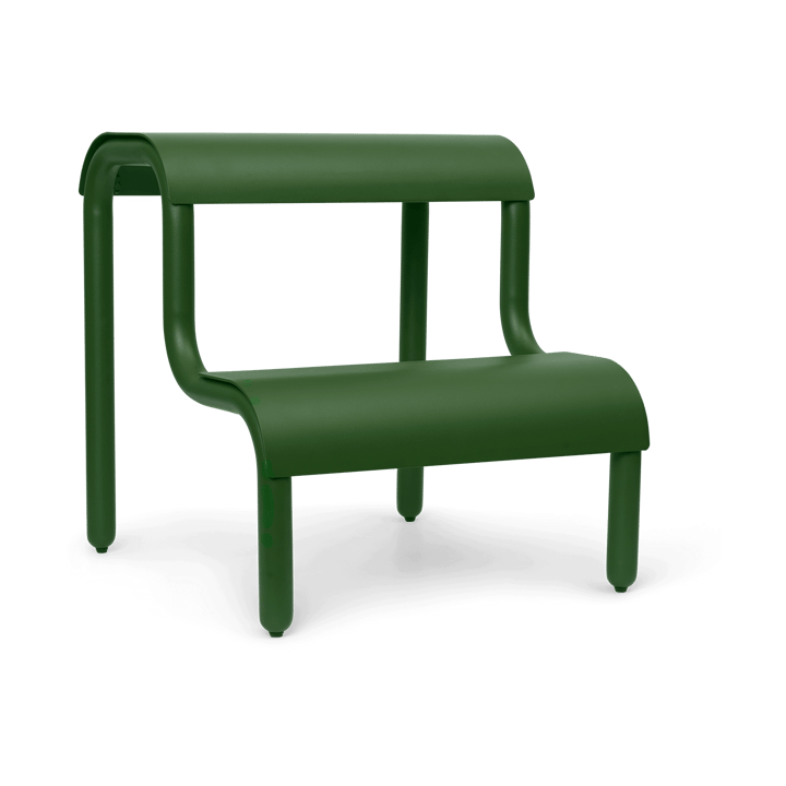 Up taburet med trin - Forest Green - Ferm Living