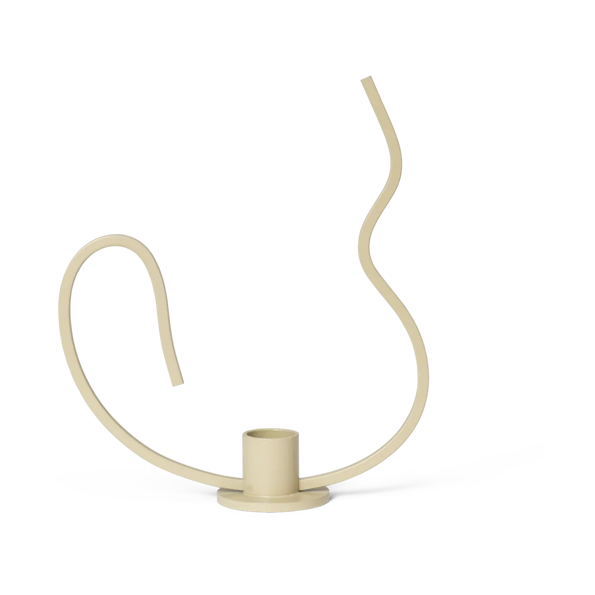 Valse lysestage low, Cashmere Ferm Living