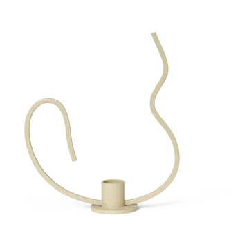 Valse lysestage low - Cashmere - Ferm Living