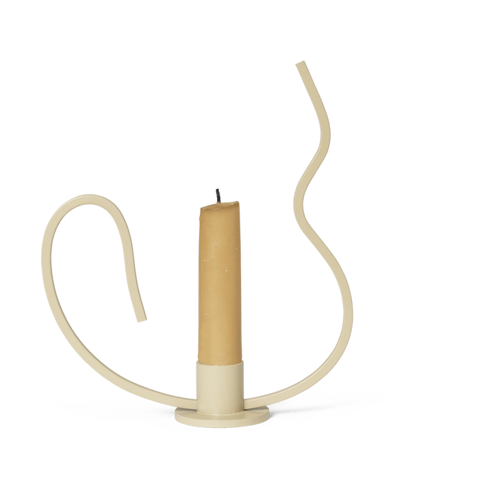 Valse lysestage low, Cashmere Ferm Living