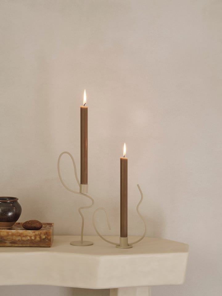 Valse lysestage low, Cashmere Ferm Living