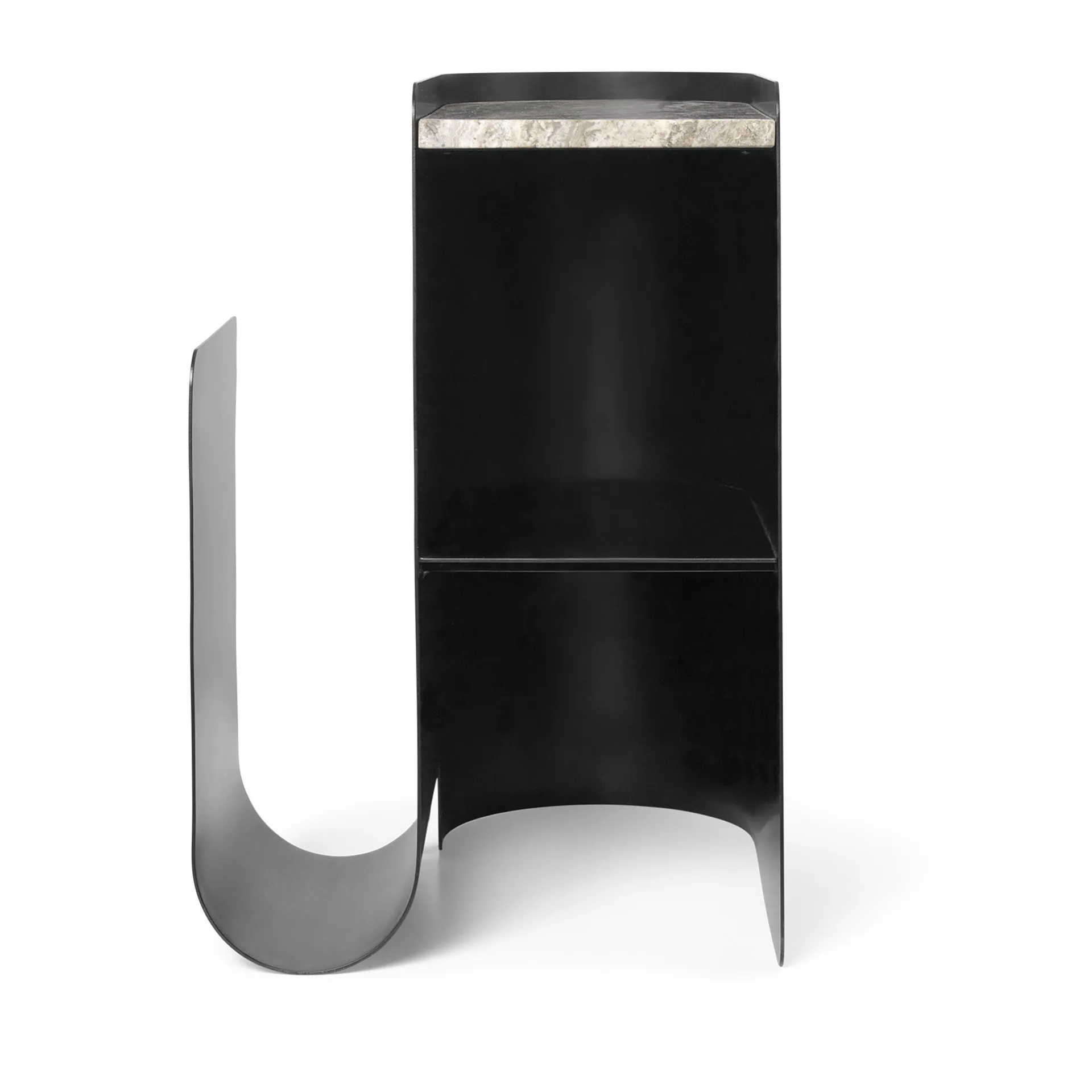 Vault sidebord 40,2x33,4x 50 cm, Black Ferm Living