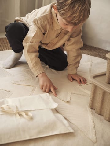 Vela Star juletræstæppe - Natural - Ferm Living