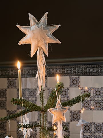 Vela Star Treetopper topstjerne - Natural - Ferm Living