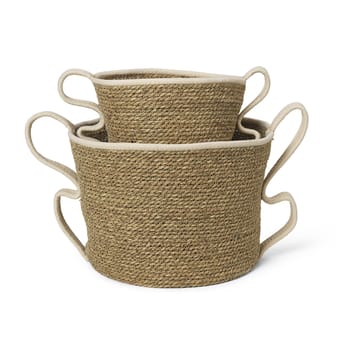 Verso opbevaringskurv 2 dele - Offwhite - Ferm Living