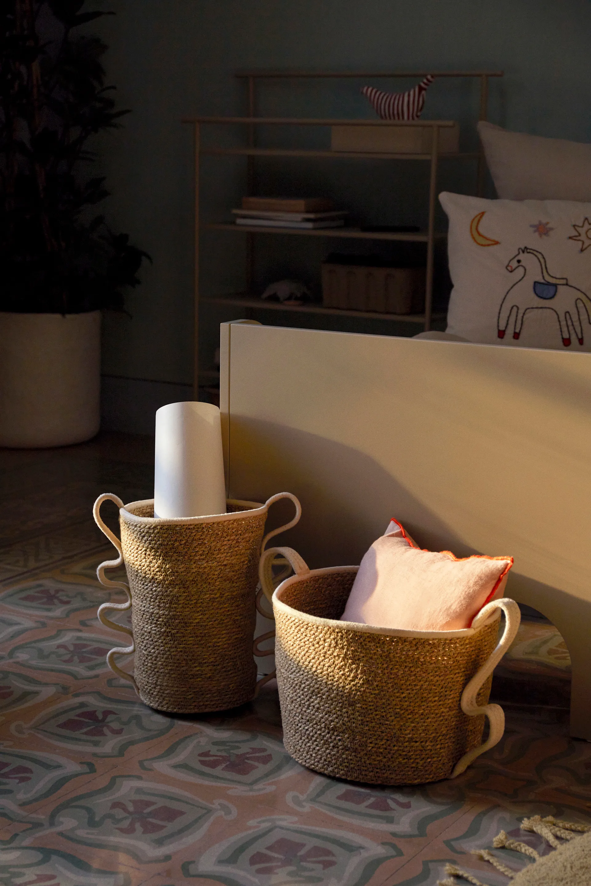 Verso opbevaringskurv 2 dele, Offwhite Ferm Living