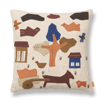 Village pude 40x40 cm - Offwhite - Ferm Living