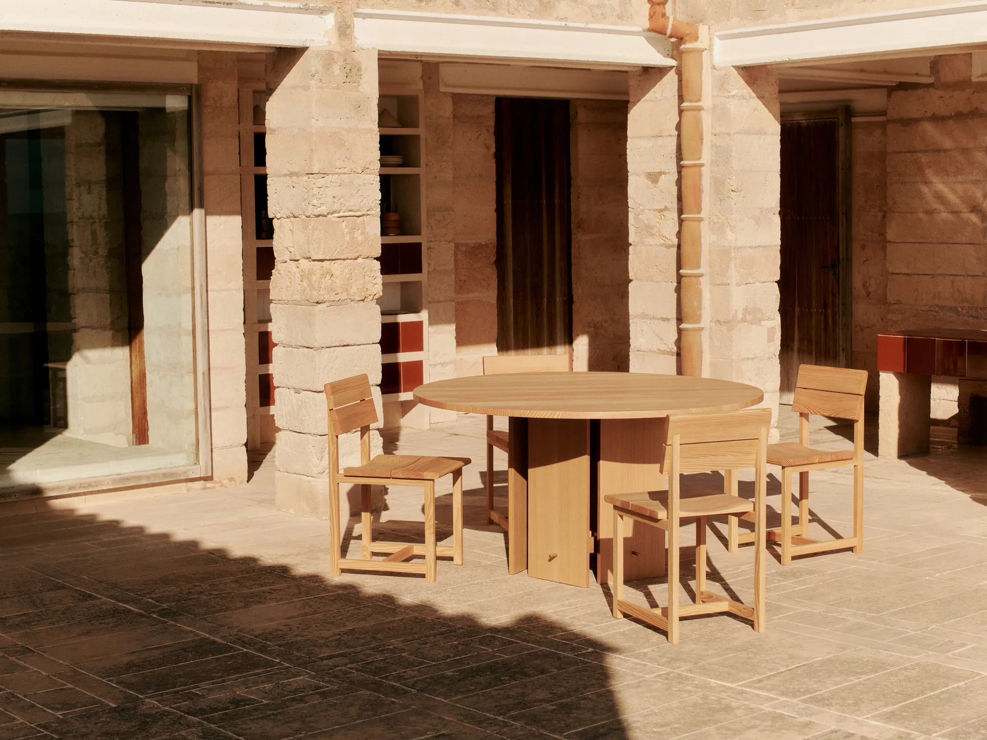 Visit dining chair stol, Douglas gran Ferm Living