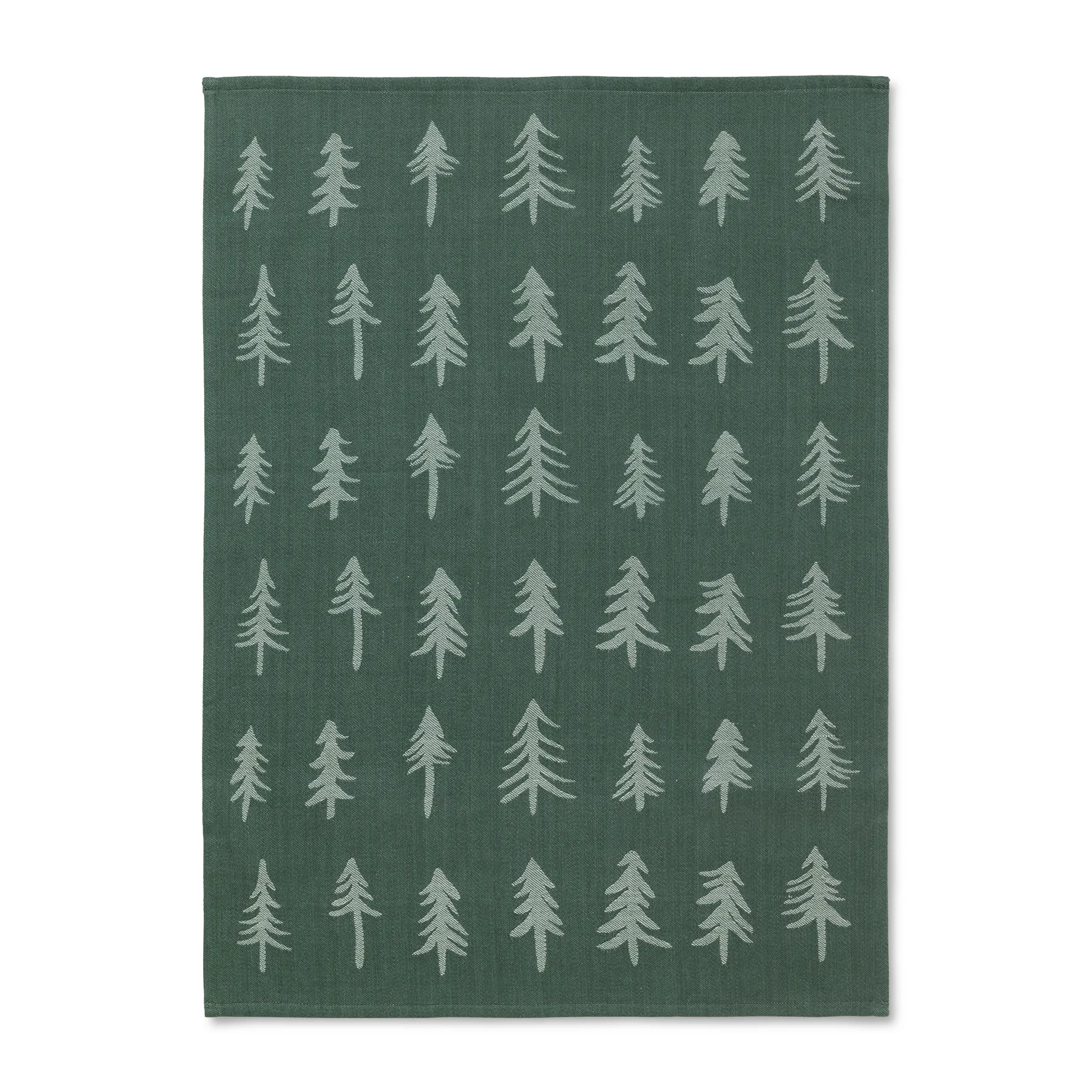 Viskestykke jul, Dark green Ferm Living