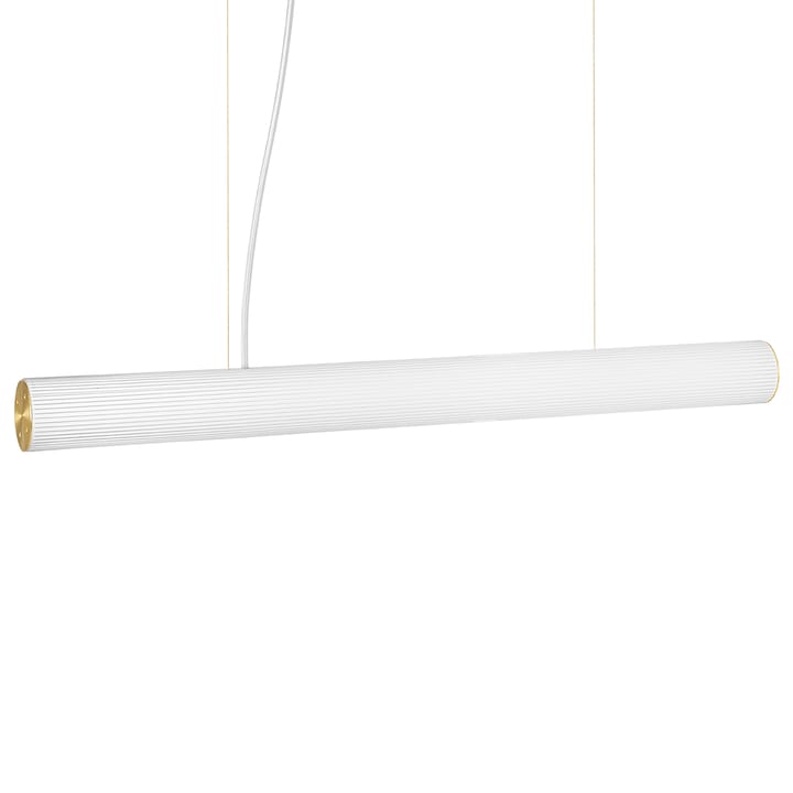 Vuelta pendel 100 cm - Hvid/Messing - Ferm Living