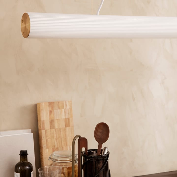 Vuelta pendel 100 cm, Hvid/Messing Ferm Living