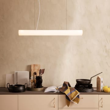 Vuelta pendel 100 cm - Hvid/Messing - Ferm Living