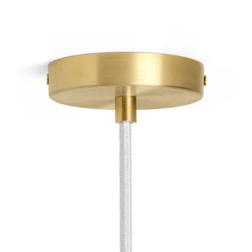 Vuelta pendel 60 cm - Hvid/Messing - Ferm Living