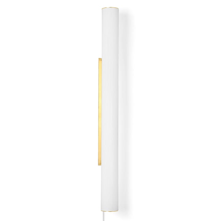 Vuelta væglampe 100 cm - Hvid/Messing - Ferm LIVING