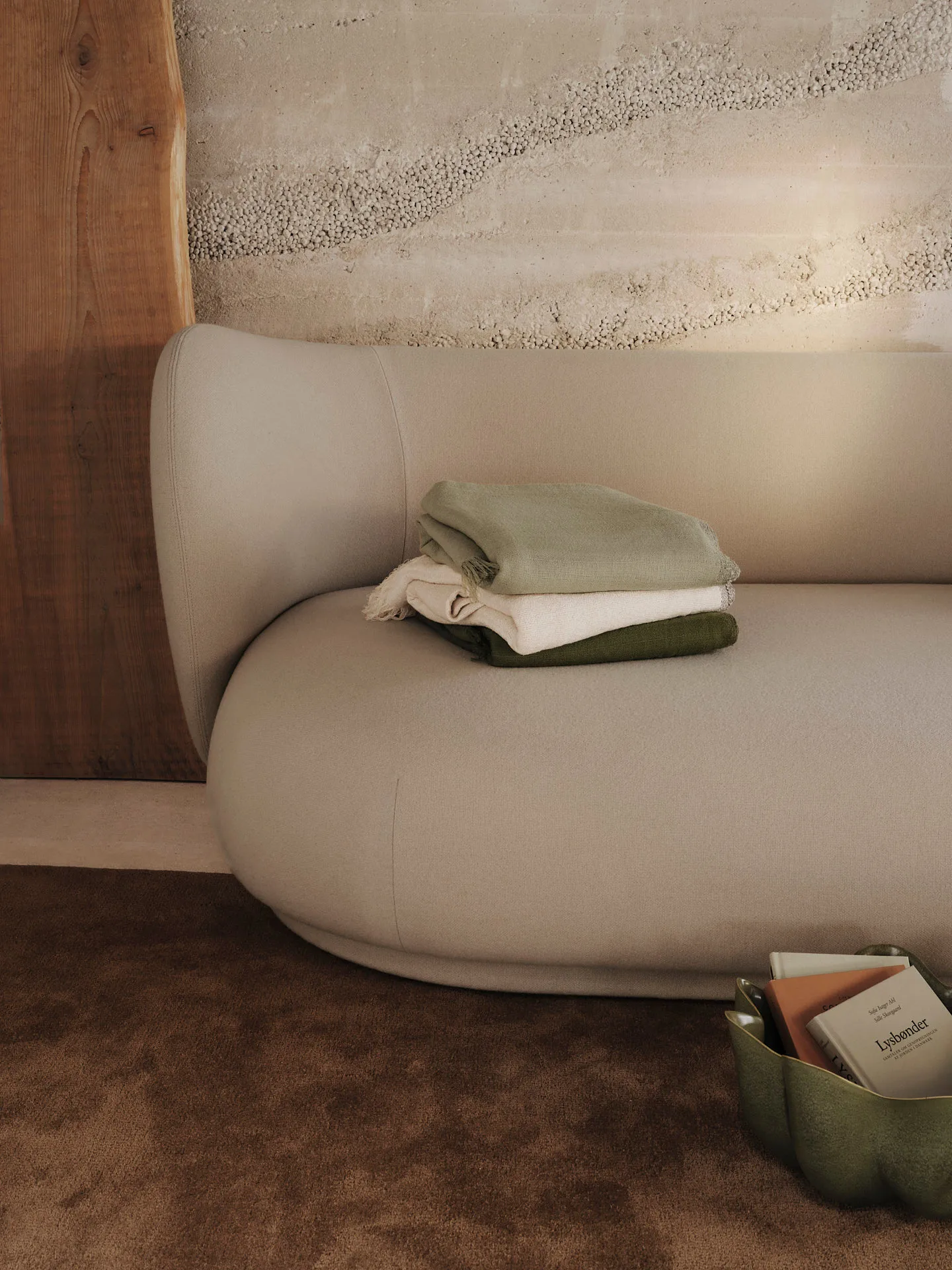 Weaver plaid 120x170 cm, Avocado Ferm Living