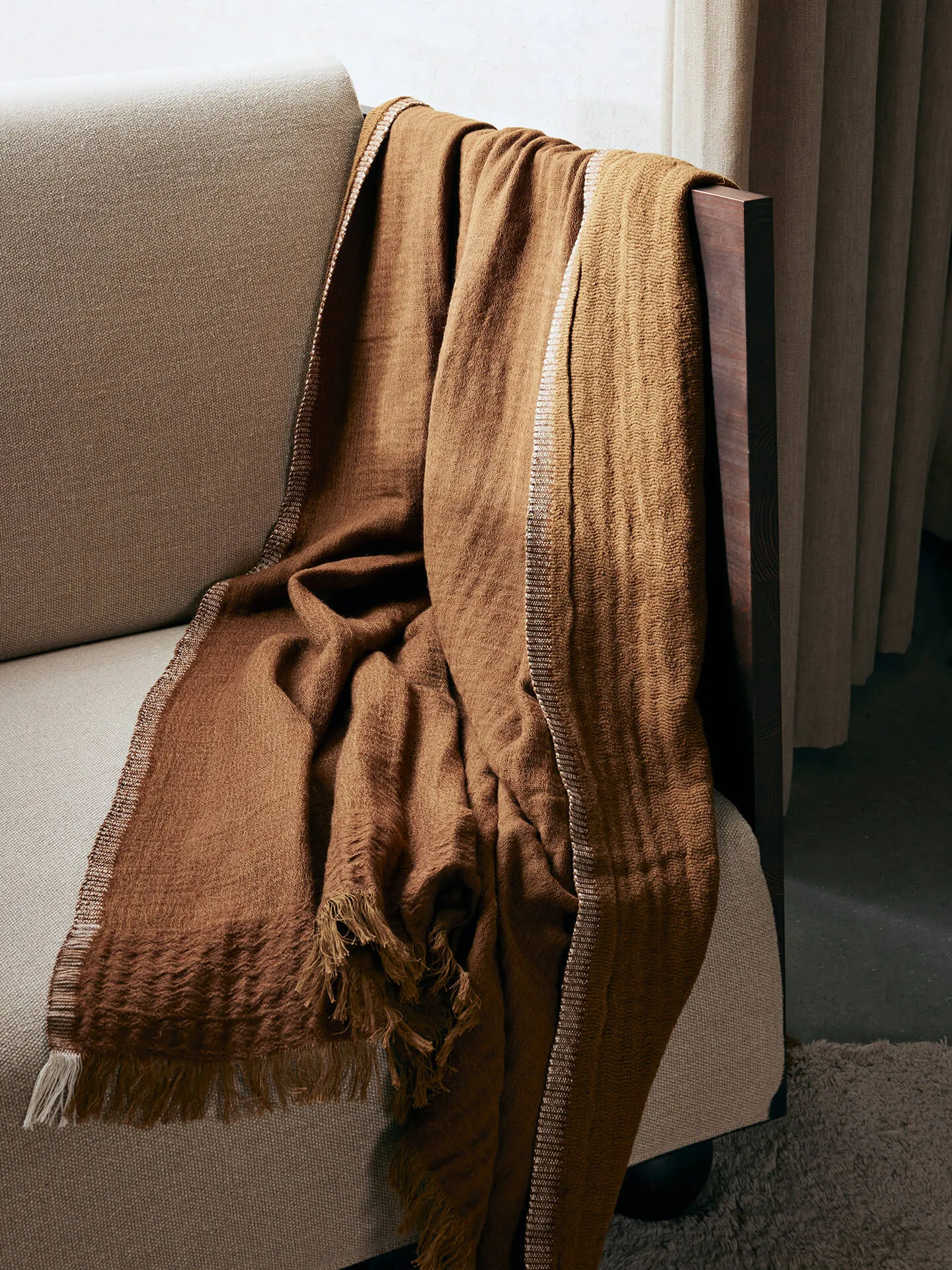 Weaver plaid 120x170 cm, Sugar Kelp Ferm Living