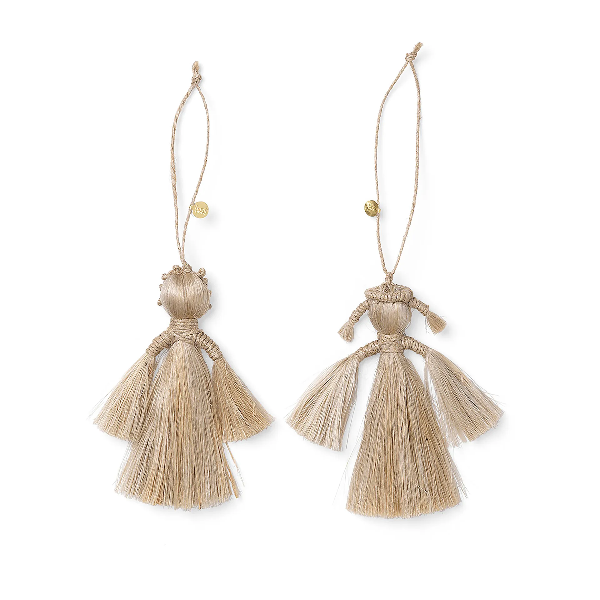 Wing angels juleophæng 9 cm 2 stk, Natural Ferm Living