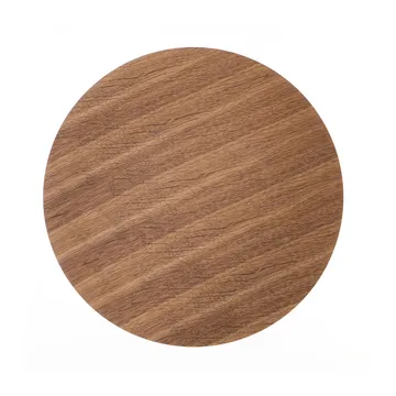 Wire basket top smoked oak - small Ø 40 cm - Ferm Living