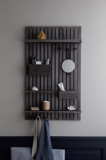 Wooden multi shelf hylde - Mørkbejdset ask - Ferm Living