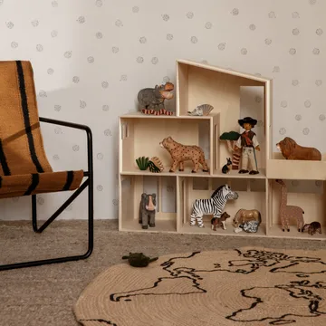 World jutetæppe small - Beige - Ferm Living