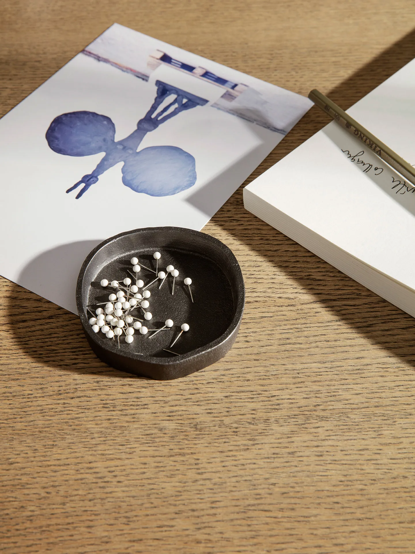 Yama bakke rund 8,3x8,9 cm
, Sværtet aluminium Ferm Living