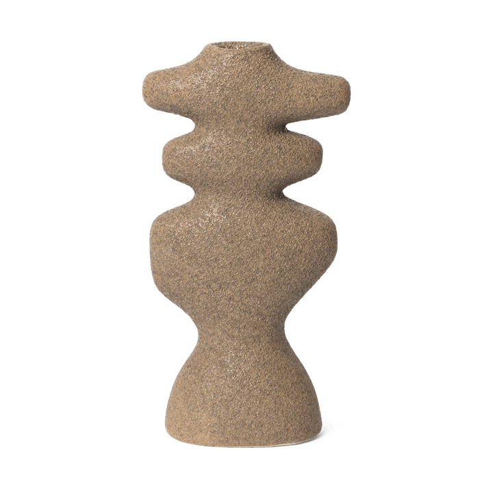 Yara lysestage large - Dark Sand - Ferm Living
