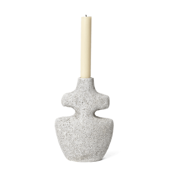 Yara lysestage medium - Grey Pumice - ferm LIVING