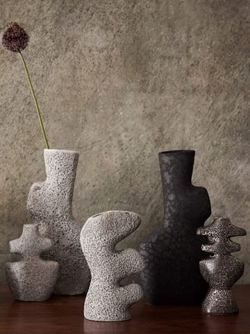 Yara lysestage medium - Grey Pumice - ferm LIVING