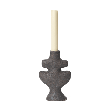 Yara lysestage small - Rustic Iron - ferm LIVING