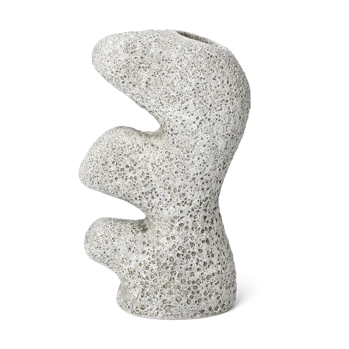 Yara vase small, Grey Pumice Ferm Living