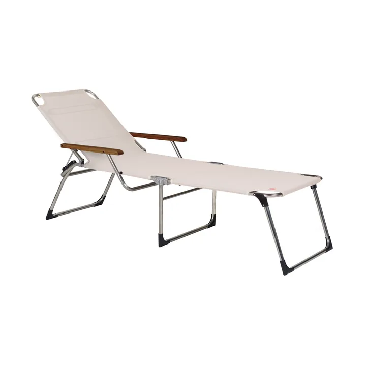 Amigo solseng høj med armlæn - White-beige - Fiam