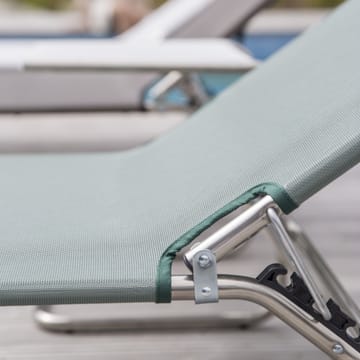 Amigo solvogn - Stof sage green-aluminium - Fiam