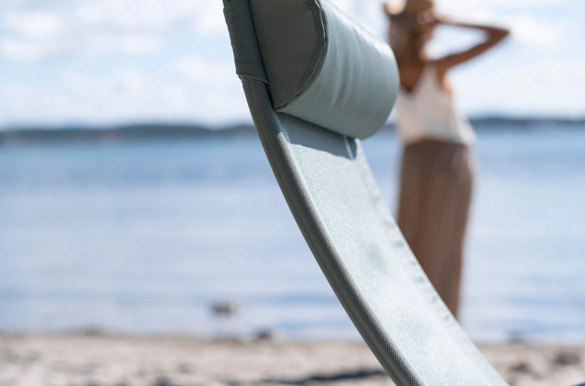 Amigo/Samba nakkepude, Stof sage green Fiam