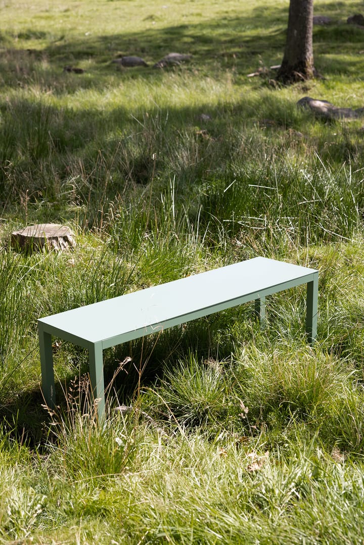 Aria bænk, Sage green Fiam