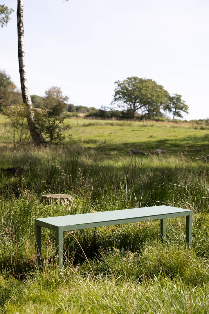 Aria bænk, Sage green Fiam