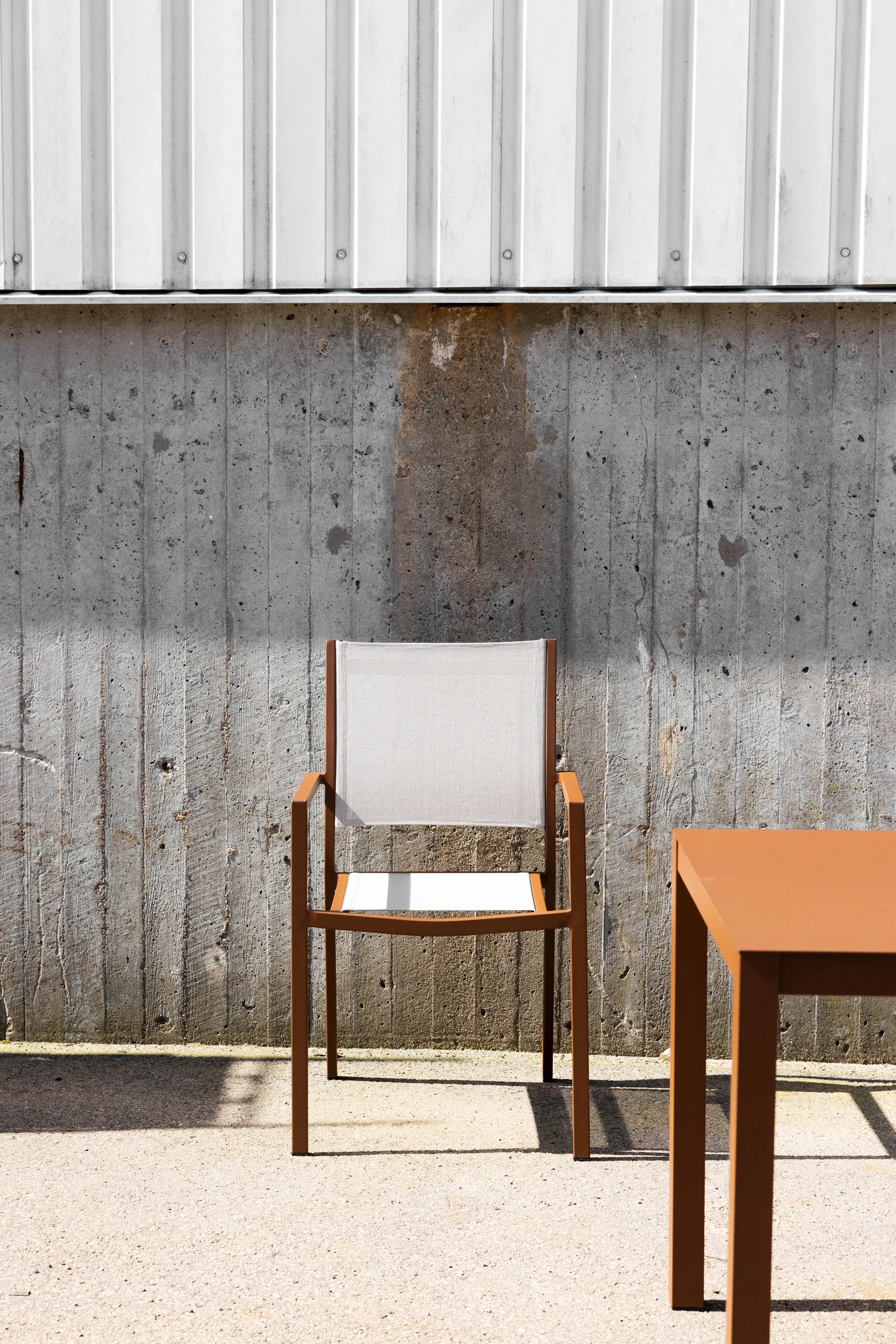 Aria stol, Rust-taupe Fiam