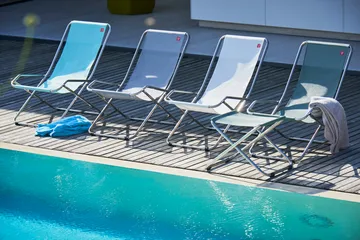 Dondolina solstol - Navy - Fiam