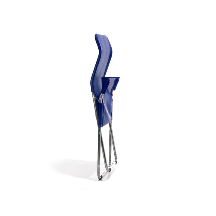 Fiesta Soft solstol, stof navy, aluminiumstel Fiam