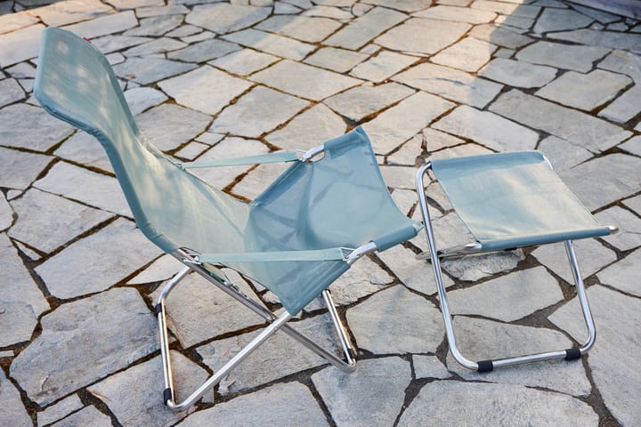 Fiesta solstol, Sage green-aluminiumstativ Fiam