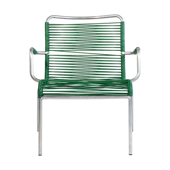 Mya Lounge armstol, Dark green Fiam