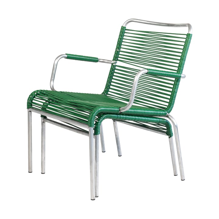 Mya Lounge armstol, Dark green Fiam