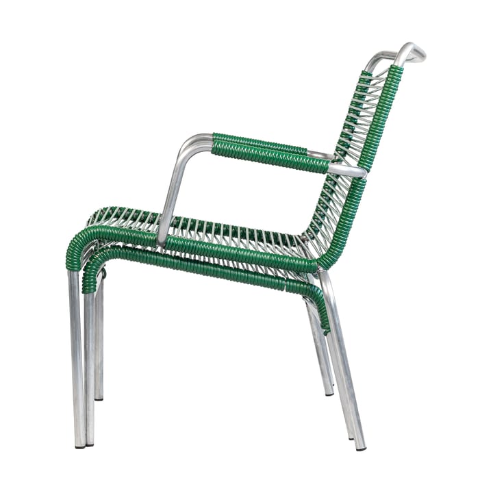 Mya Lounge armstol, Dark green Fiam