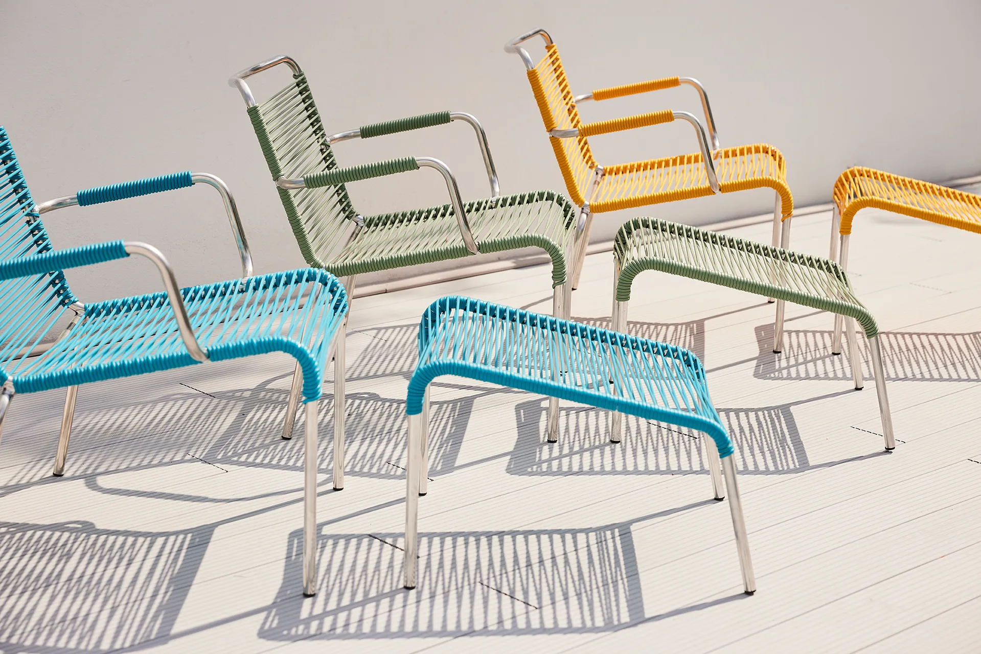 Mya Lounge armstol, Sage green Fiam