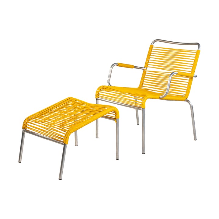 Mya Lounge armstol, Yellow Fiam