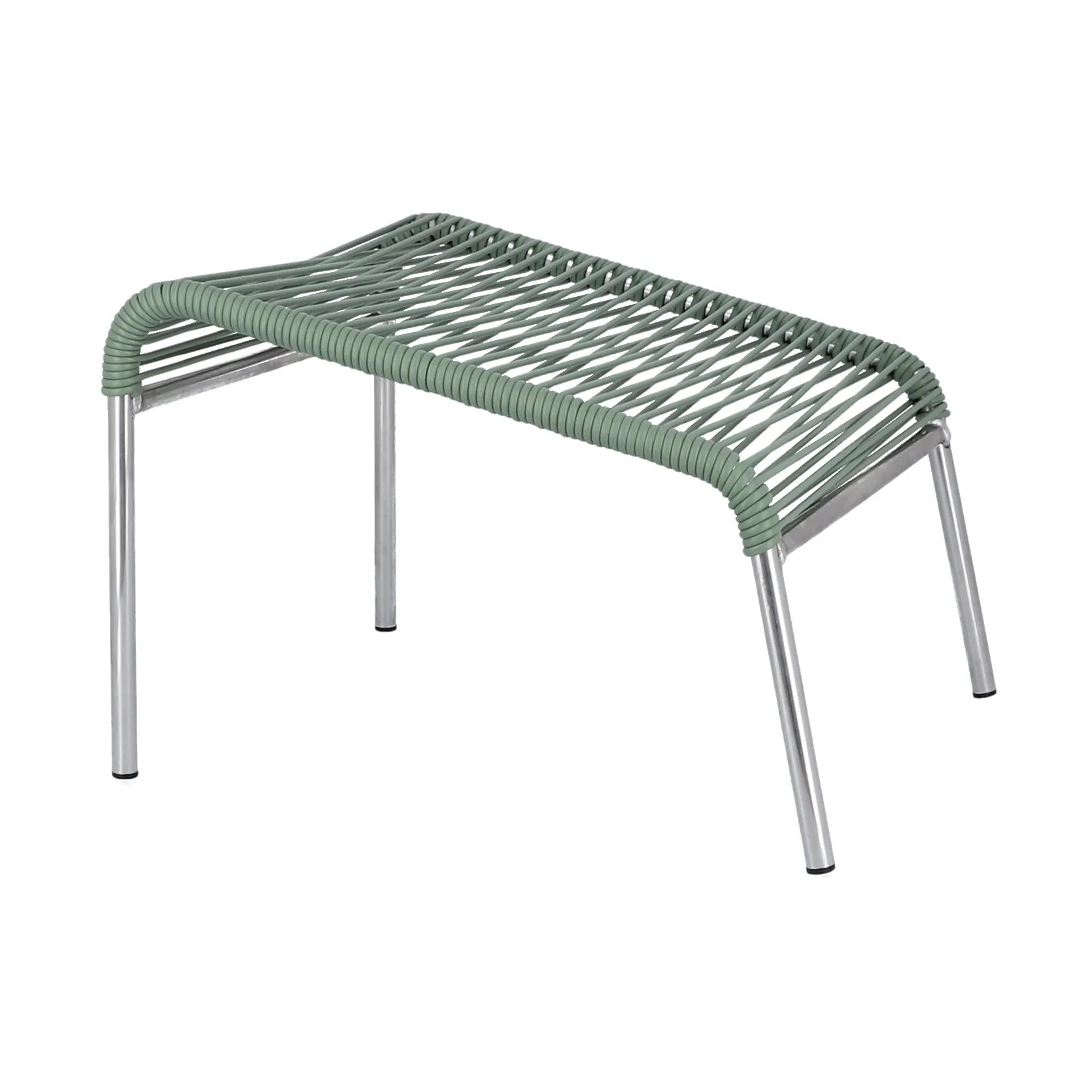 Mya Lounge fodskammel, Sage green Fiam