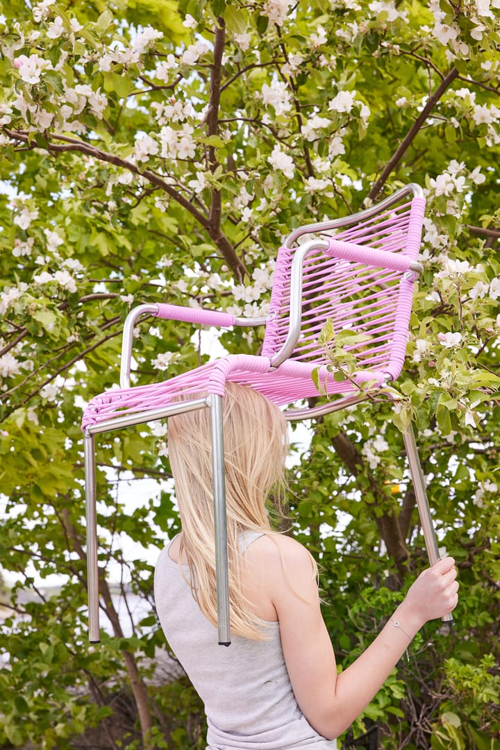 Mya Spaghetti armstol, Pink Fiam